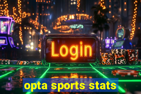 opta sports stats